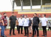 Pj Gubernur Elen Setiadi Dampingi Menpora RI Tinjau Fasilitas Olahraga di Jakabaring Sport City 