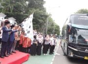 Menag Melepas Keberangkatan Mudik Lebaran