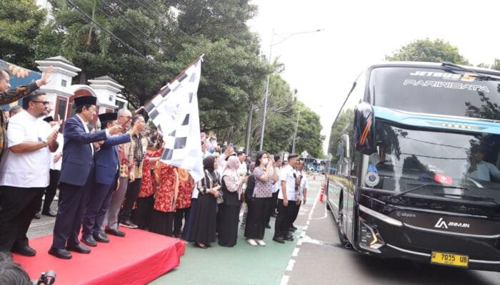 Menag Melepas Keberangkatan Mudik Lebaran