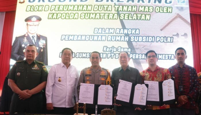 Wagub Sumsel Cik Ujang Resmikan Pembangunan 622 Unit Rumah Subsidi untuk Pegawai dan Polri