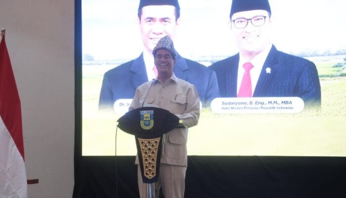 Menteri Pertanian Sebut Gubernur Herman Deru Petarung, Optimis Sumsel Jadi Penghasil Beras Nomor Satu