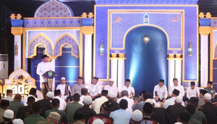 Buka Puasa Bareng Forkopimda, TNI-Polri dan Tokoh Agama, HD: Penting Kita Jaga Ukhuwah dan Keakraban