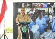 Usai Lebaran, Herman Deru Ikut Panen Raya Serentak Bersama Presiden Prabowo di Kabupaten OKI