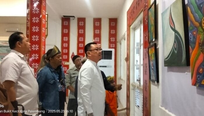 Peringati Bulan Menggambar Nasional, Dewan Kesenian Palembang Gelar Pameran dan Workshop