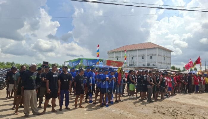 Meriah! Lomba Bidar Sungsang Semarakkan HUT RI ke-80 di Banyuasin