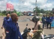 PWI Banyuasin Gelar Aksi Sosial Berbagi Nasi Bungkus di Km 42