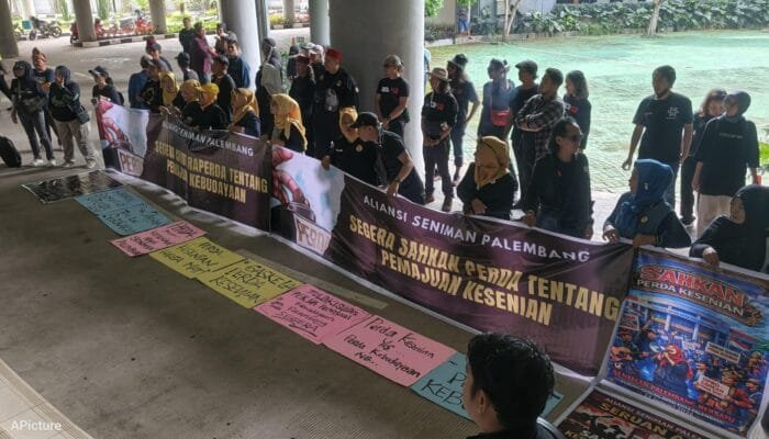 Ratusan Seniman Datangi DPRD Palembang, Desak Perda Pemajuan Kesenian