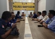 Polres Banyuasin dan PWI Jalin Komunikasi