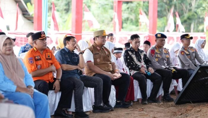 Sekda Banyuasin Ikuti Zoom Bersama Kapolri, Jembatan Merah Putih Presisi di Lalang Sembawa Resmi Diresmikan