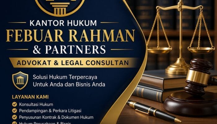 Febuar Rahman & Partners  Berikan  Solusi Hukum Tepat, Cepat dan Terpercaya