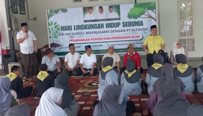 Langkah Nyata PWNU Sumsel, Alfaone, dan Media Jaga Ekosistem