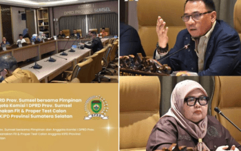 Komisi I DPRD Sumsel : Uji Kelayakan dan Kepatutan Calon Anggota KPID