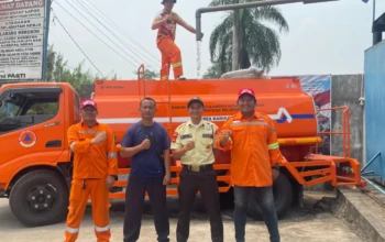 Mobil Tangki Banpres 2026 Disiagakan, Alfaone Bersama Kalaksa BPBD Sumsel Bergerak Serentak